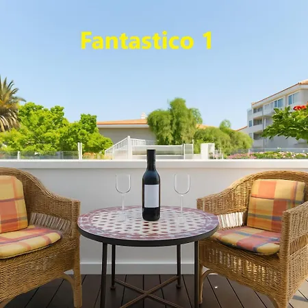 アパート Fantastico Terrasse Balkon Klima Kueche Gratis Parkplatz Bbq プエルト・デ・ラ・クルス